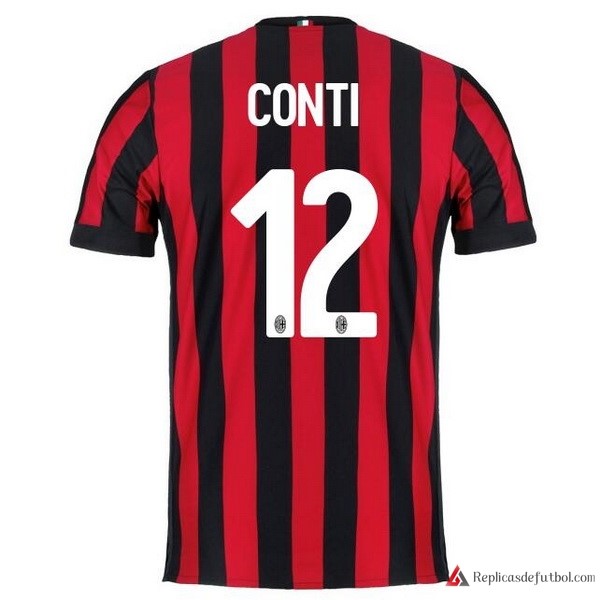 Camiseta Milan Primera equipación Conti 2017-2018